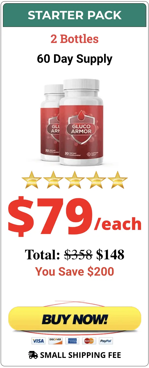 Gluco Armor 2 Bottles